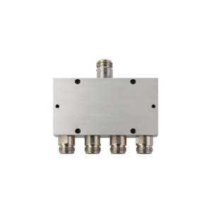 4-Way N-Female Wilkinson Style RF Power Splitter | 698-2700 MHz | 50 Ω